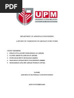 Composite Material On Aircraft Structure