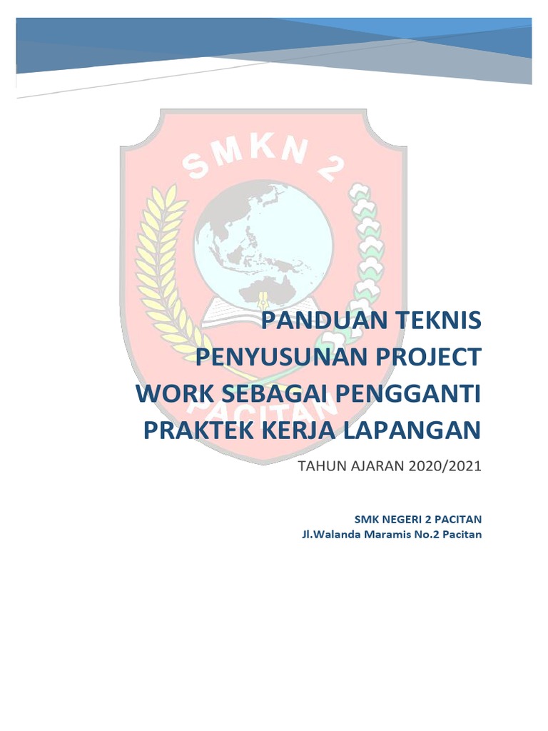 Panduan Project Work SMK 2020/2021 | PDF | Bisnis