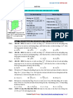 Chuyên Đề 22. Khối Trụ- Câu Hỏi