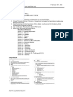 Institute of Architecture and Fine Arts: Formative Assessment 1: Title: Specification Writing