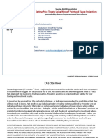 Setting Price Targets Using Wyckoff Point and Figure Projections