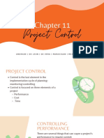 Chapter 11-ProjectControl