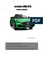 bj0005 Benz GTR Amg User Manual en