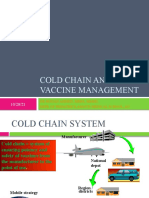Cold Chain and Vaccine Management