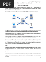 Unit 5 Client - Server Model & Network Security