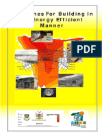 1.9 Guidelines for Building in an Energy Efficienct Manner