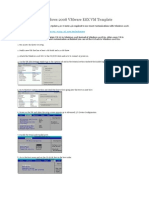 How To Build A Windows 2008 VMware ESX VM