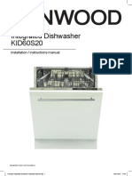 Kenwood KID60S20 Dishwasher En