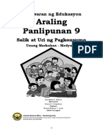 Araling Panlipunan 9: Salik at Uri NG Pagkonsumo