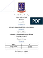 Marketing Strategy of Samsung Mobile Sector in Bangladesh