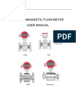 Electromagnetic Flow Meter User Manual