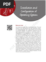 Unit Unit: Installation and Configuration of Operating System