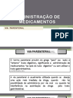 Administração de Medicamentos Por Via Parenteral