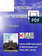 Explosion Protection - Using The Database