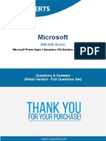 Microsoft: MB-600 Exam