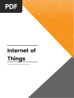 Internet of Things: Module 2: System Architectures