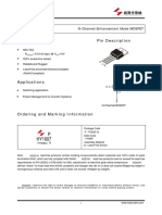 Pin Description Features: N-Channel Enhancement Mode Mosfet