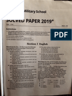 Rms 2019 - 2020 Exam Paper PDF