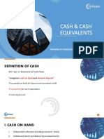 Audit of Cash & Cash Equivalents