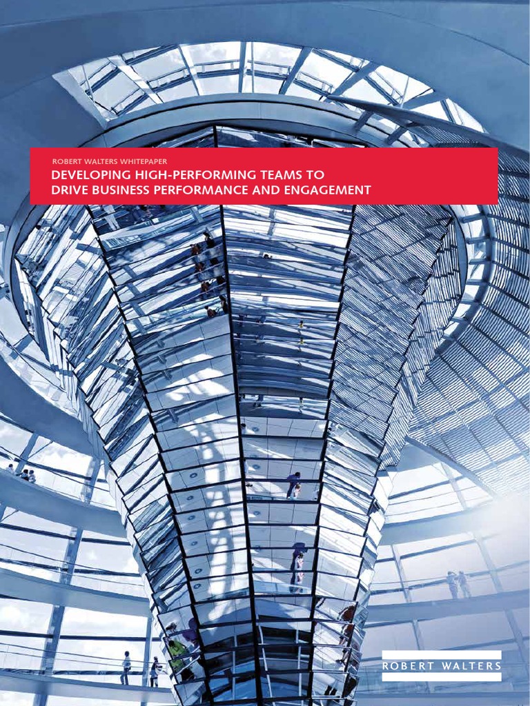 Developing High Performing Teams Whitepaper | PDF | Mentorship | Leadership