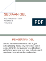 Sediaan Gel