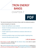 Electron Energy Bands: Chapter-7