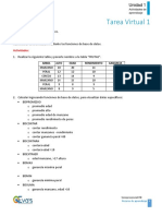 Tarea Virtual 1 Base de Datos