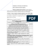 Esquema de Resutados de Obj y Activid de Un SGS