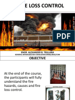 Fire Loss Control: Engr. Alexander B. Trillana