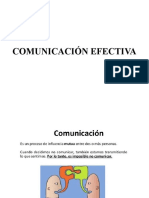 COMUNICACIÓN EFECTIVA