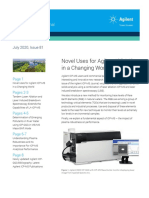 Novel Uses For Agilent ICP-MS in A Changing World