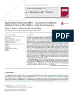 Journal of Communication Disorders: Donna C. Thomas, Patricia Mccabe, Kirrie J. Ballard