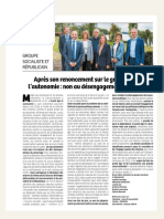 Tribune Du PSCD 94 - Novembre 2021