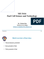 ME F414 Fuel Cell Science and Technology: Tribeni - Roy@pilani - Bits-Pilani - Ac.in