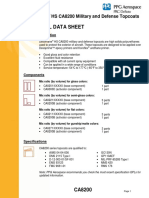 Technical Data Sheet: Desothane HS CA8200 Military and Defense Topcoats