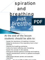 Respiration and Breathing