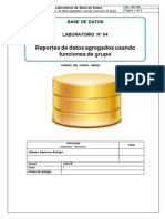 04 - Reportes de Datos Agregados Usando Funciones de Grupo C20-2B