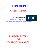 Fundamentals of Thermodynamics for Air Conditioning