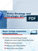 Entry Strategy and Strategic Alliances: International Business