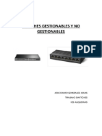 Switches Gestionables y No Gestionables