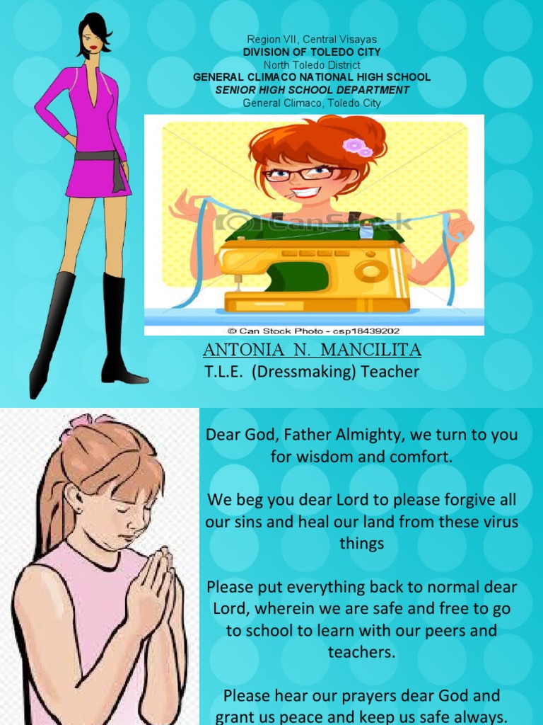 Dressmaking Three Day Skill Training PDF Sewing Rubric (Academic)