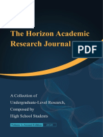 Horizon Academic Research Journal Vol. 1 Second Edition
