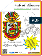 Cuaderno para Colorear Del Estado de Guerrero