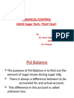 Chemical Control (Ansi Sugar Tech. Third Year) : by Dr. Jahar Singh Apst Nsikanpur