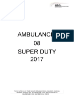 Ambulancia 08 Certificado de Calidad