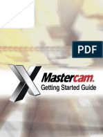 MastercamX GettingStartedGuide