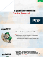 Nature of Quantitative Research