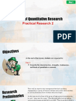 Nature of Quantitative Research