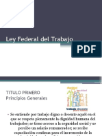 Ley Federal del Trabajo