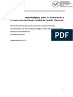 Anexo Rm. 196-2021-Minam - Lineamientos Metodologicos para La Formulacio y Actualizacion de Planes Locales de Cambio Climatico PDF